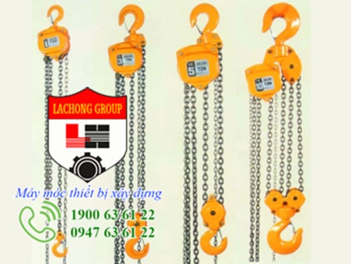 pa lăng x&iacute;ch k&eacute;o tay, pa lang x&iacute;ch keo tay