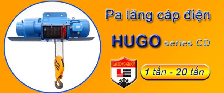 Pa lăng cáp điện hugo